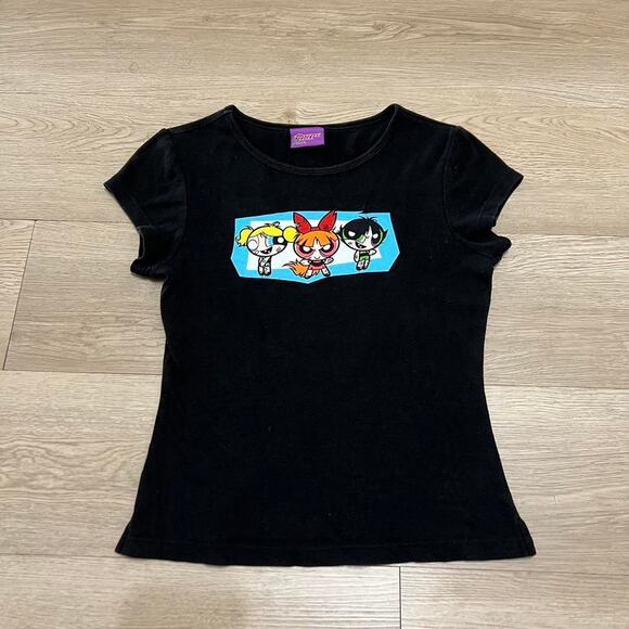 Vintage y2k Powerpuff Girls Baby Tee - Picture 1 of 5